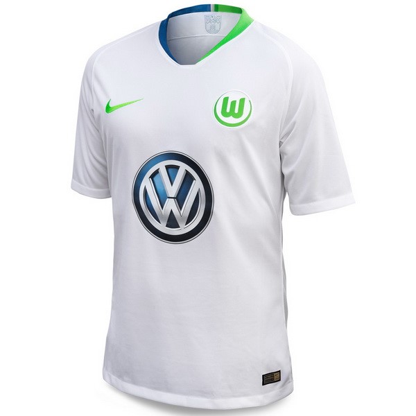 Camiseta Wolfsburgo 2ª 2018-2019 Blanco